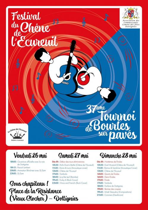 Festival chene ecureuil tournoi bourles 2023