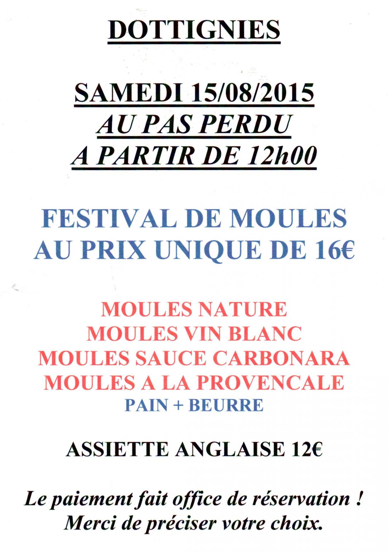 Festival de Moules - Dottignies