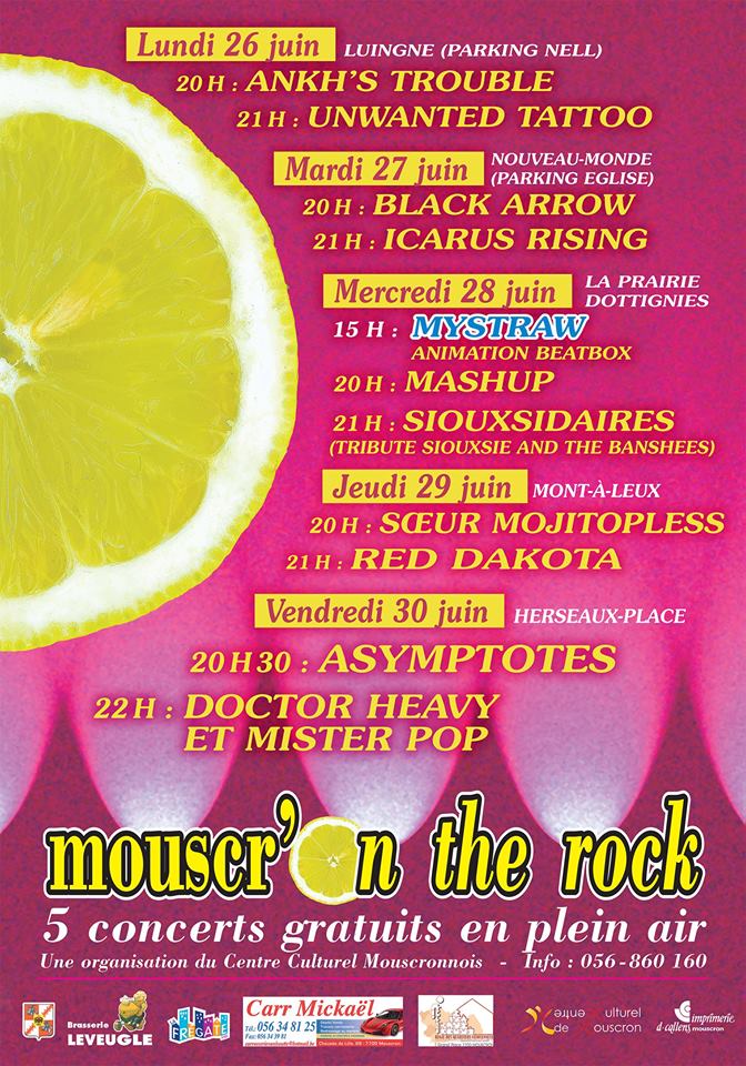 Mouscr'on the Rock 2017